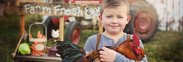 儿童摄影师 Jessica Paxson 镜头中的农家田园生活